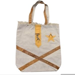 COPY - Canvas and Leather Bag